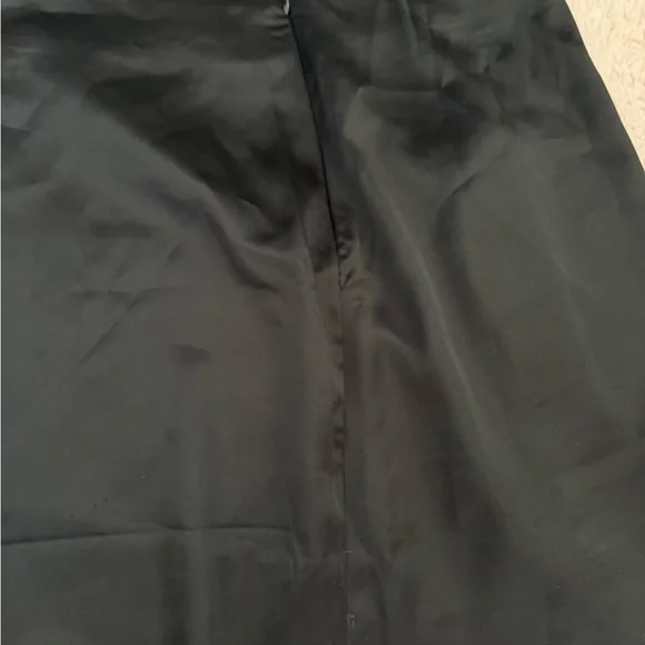 Elegant Black Ruched Skirt/ Size:S - Picture 8 of 9